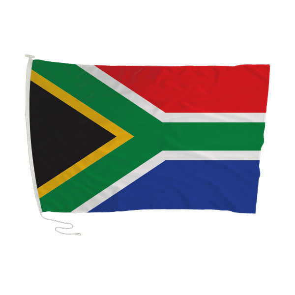 South African Flag — 45 × 30 cm, Bunting with Sleeve